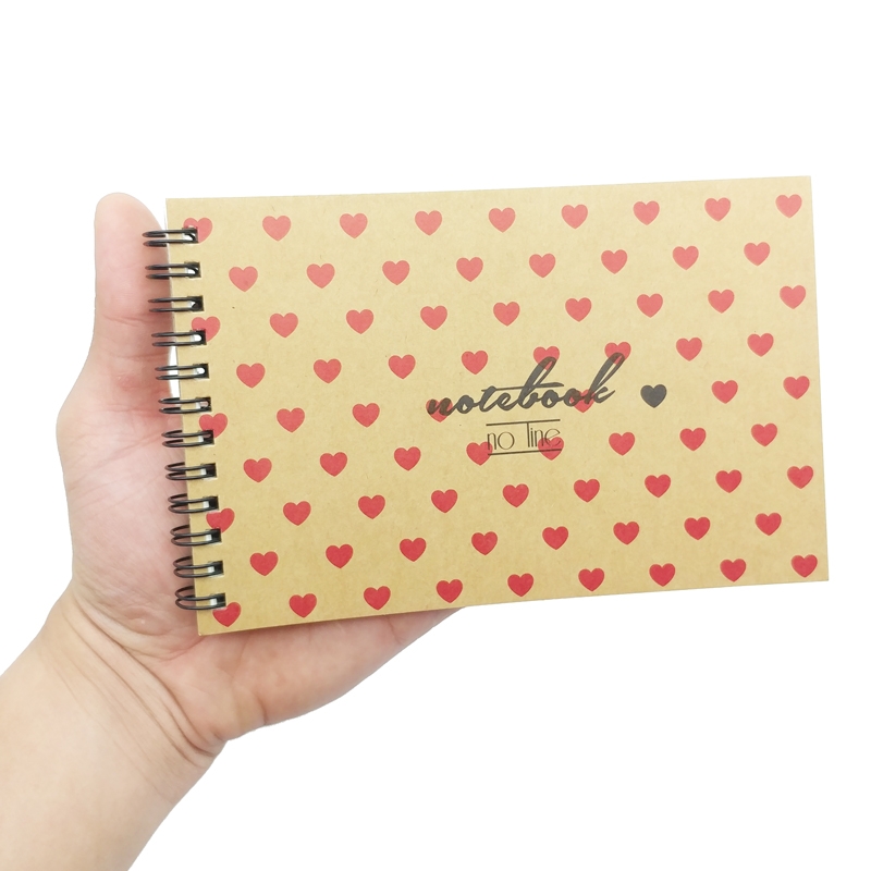 Sổ Lò Xo The Sun Notebook No Line - Hình Trái Tim