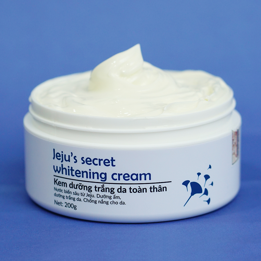 Kem Dưỡng Trắng Da Body Narguerite Jeju's Secret Whitening Cream