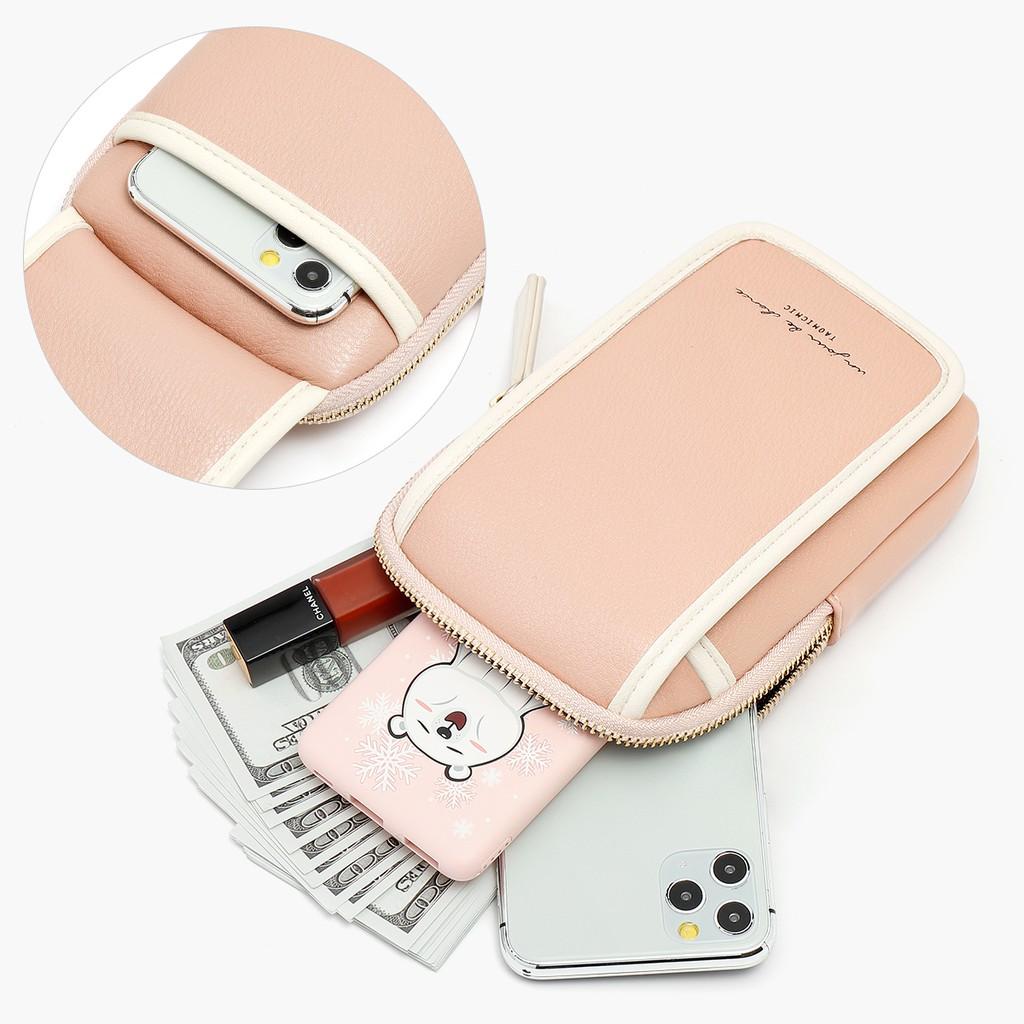 Túi Đeo ChéoTúi Nữ Mini- TAOMICMIC Thời Trang CAo Cấp Cực Xinh Nhỏ gọn Chất Da Mềm Mịn TM60