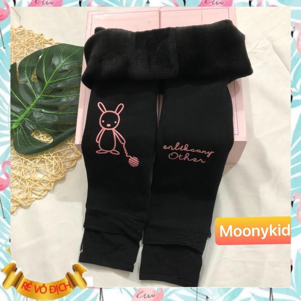 Quần Legging lót lông siêu ấm cho bé gái !!