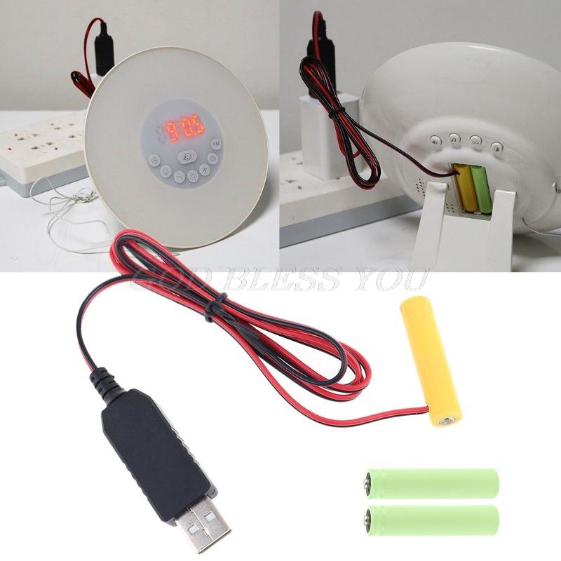 LR03 AAA Pin Remoinator USB Power Cung cấp thay thế 1 đến 4PCS AAA Drop Drop Shipping
