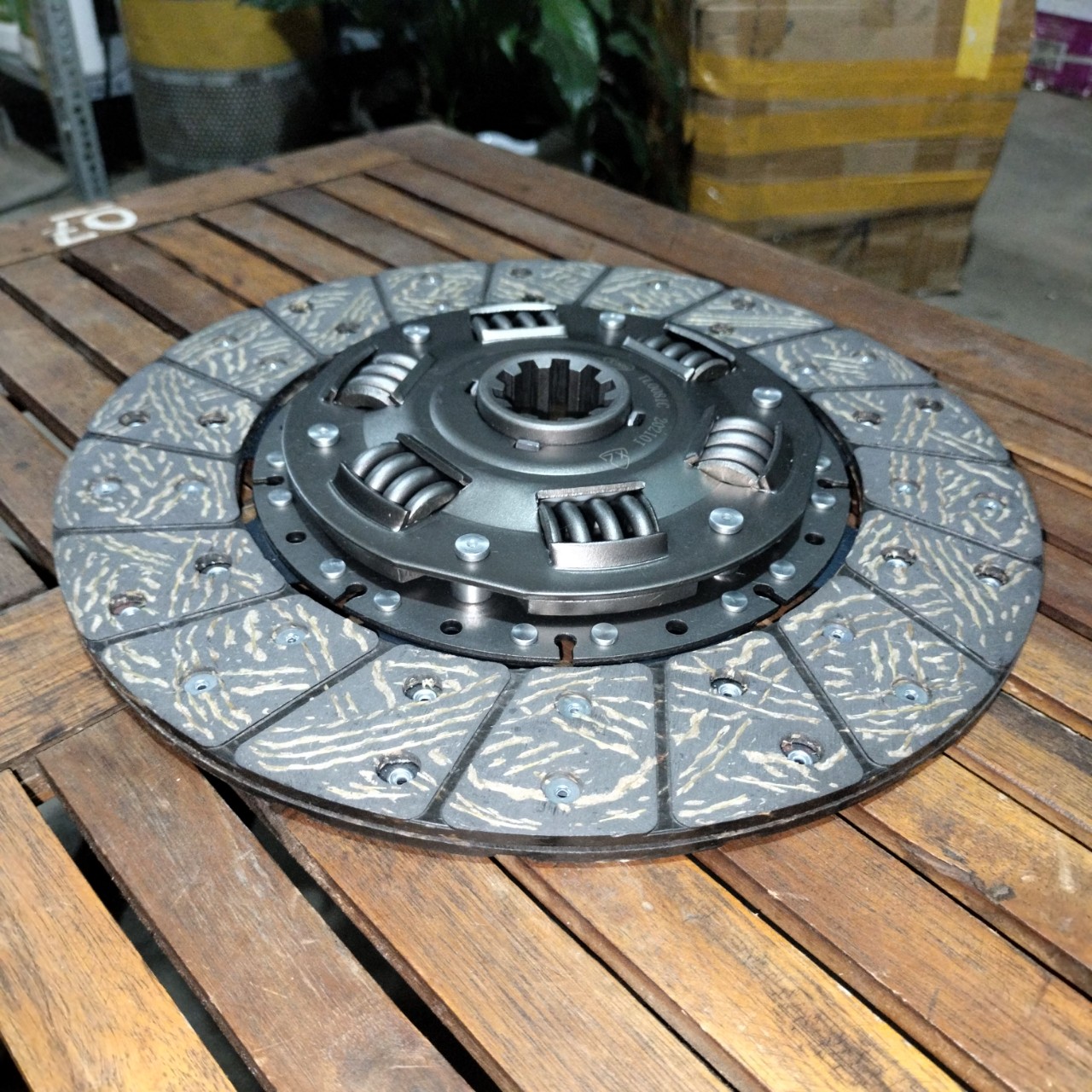 Lá côn xe tải Thaco, cửu long DAFC 3,5 tấn. Đường kính 275mm, trong F180mm, 10 rơ nia, 6 lò xo. Hàng Teliu xịn