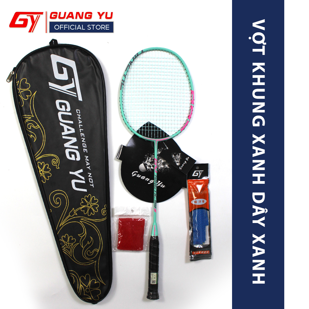 Vợt Cầu Lông Chính Hãng GUANGYU 4U Công Nghệ KINETIC 995 Full Carbon Siêu Nhẹ 84G, Công Thủ Toàn Diện Lưới Căng Sẵn 10KG - KN03