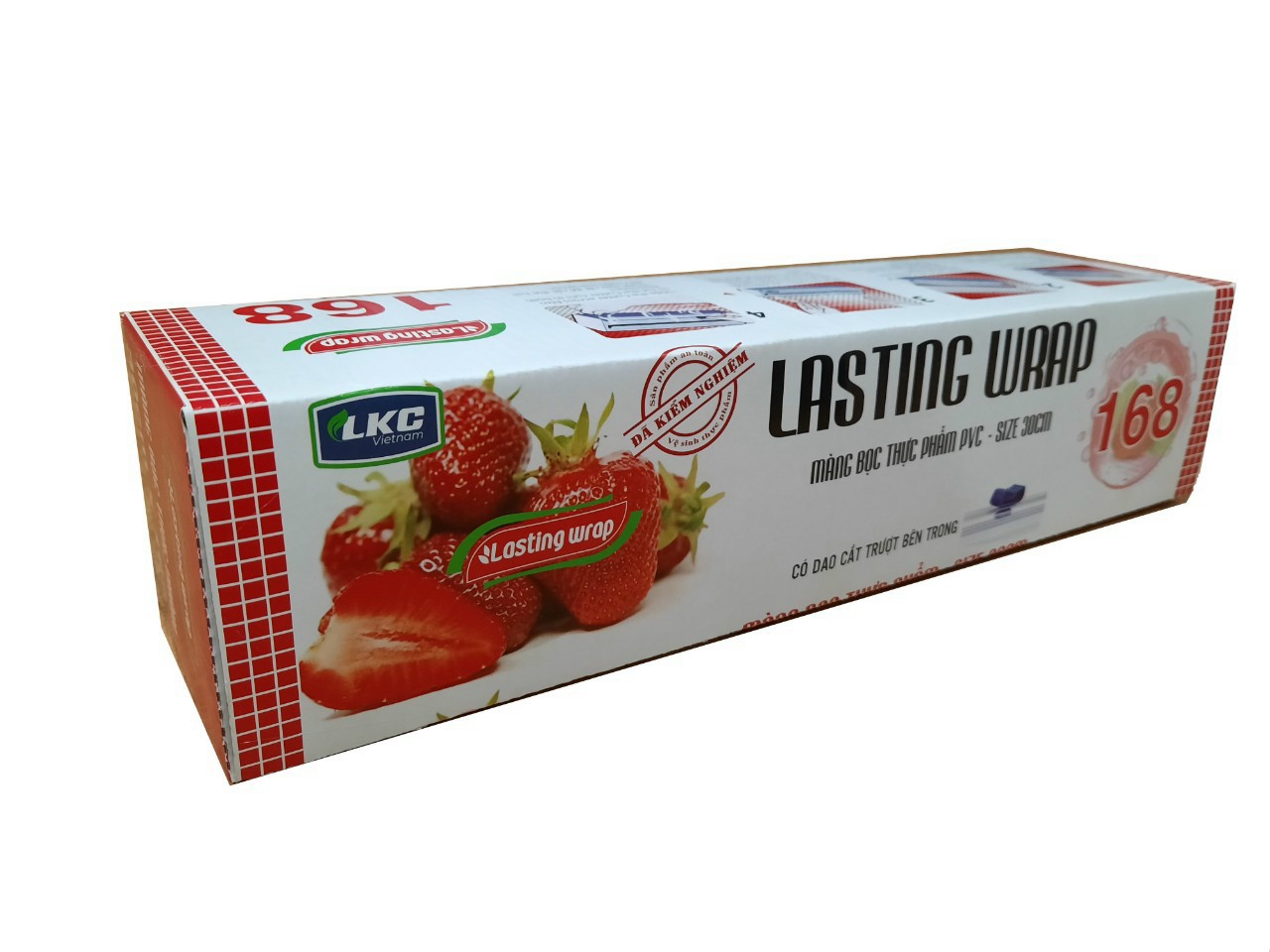 Màng bọc thực phẩm PVC lasting wrap 30cm×168 (60m)