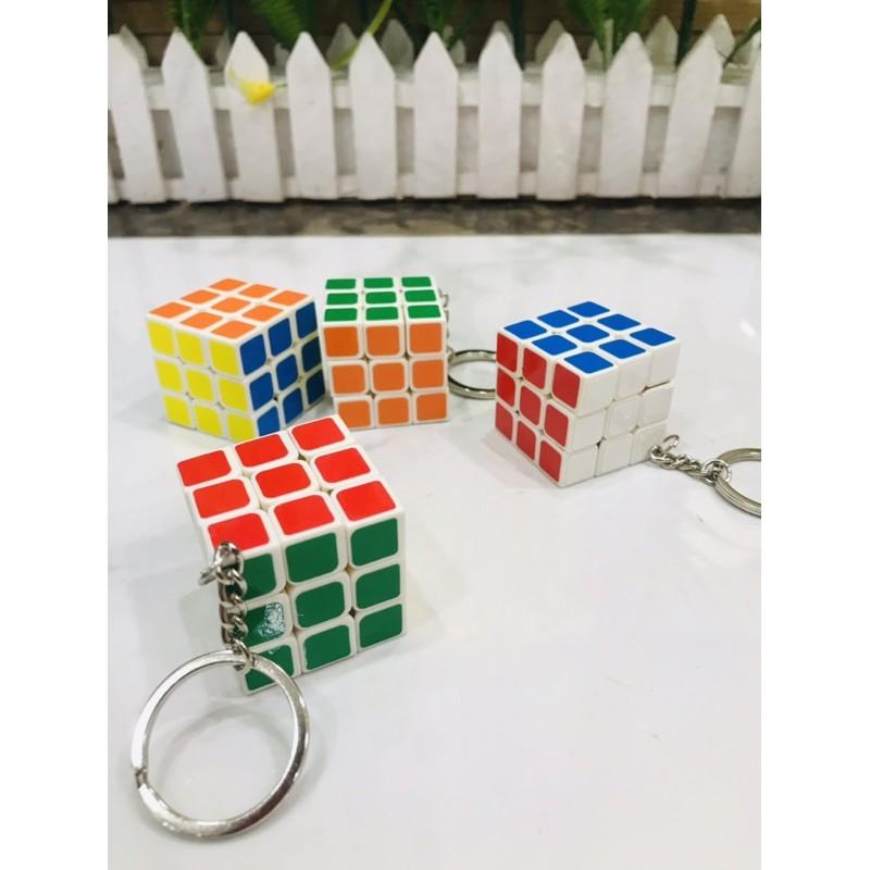 - móc khóa Rubik 3x3