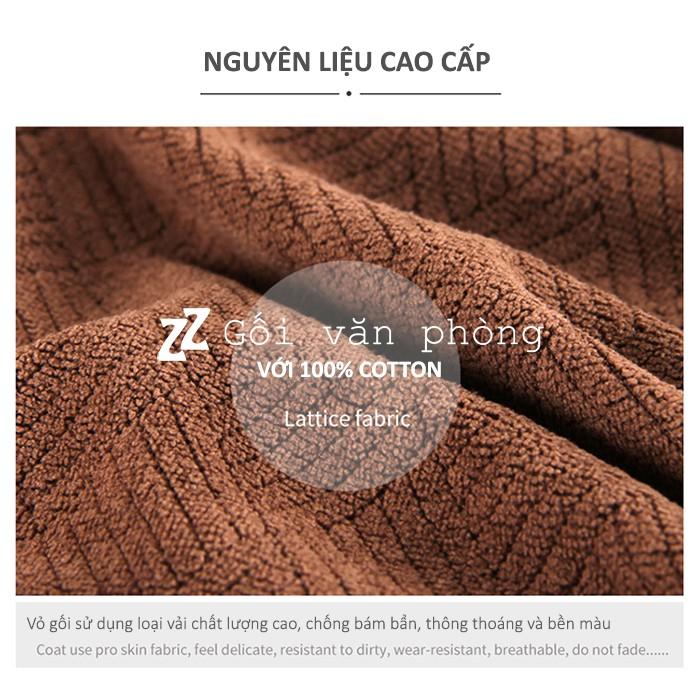 Gối Lót Ghế Cao Su Non Cho Người Bệnh Trĩ ZURI PILLOW - GLM06 Chống Ê Nhức Mông, Đau Xương Cụt