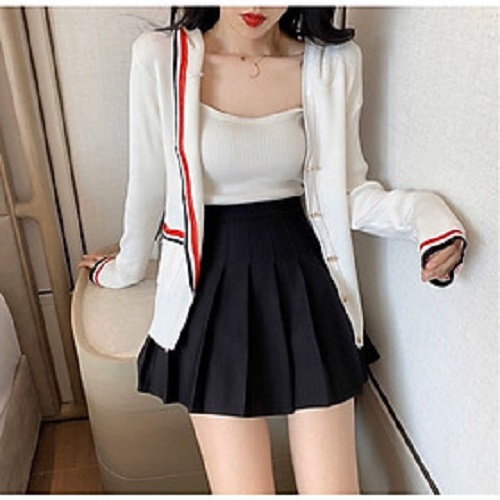 CHÂN VÁY TENNIS MÀU ĐEN CÓ QUẦN TRONG