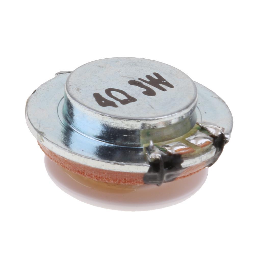 2x 27mm 3W High Fidelity Audio Stereo Speaker Vibration Resonance