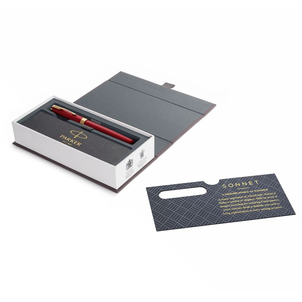 Bút Máy Parker Sonnet Lacque Red