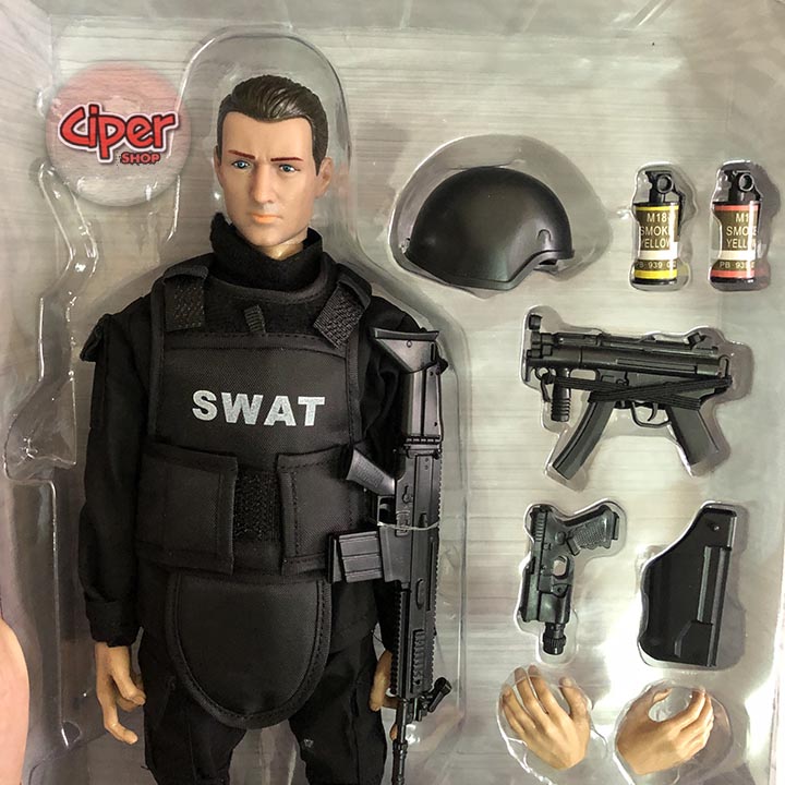 Mô hình lính 1:6 30cm NB06 SWAT - Action Figure