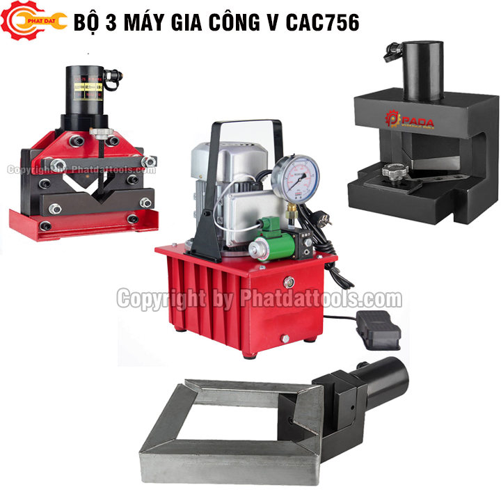 Máy Uốn Sắt V Thủy Lực PADA