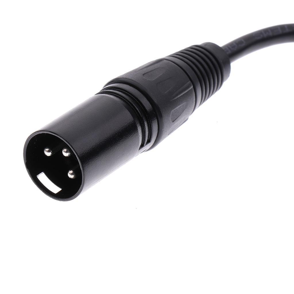 15cm XLR 3 Pin Male To RJ45 Female Network Connector Adapter Converter Cable + 15cm XLR 3 Pin Male To RJ45 Male Network Connector Adapter Converter Cable