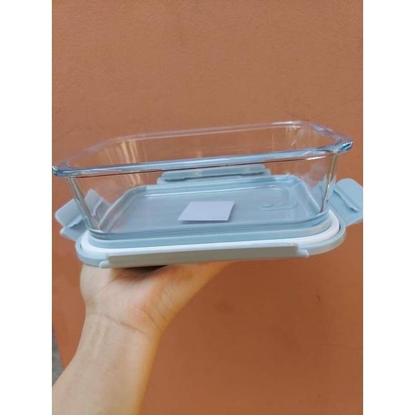 Thố thuỷ tinh 1000ml - túi giữ nhiệt đựng được 2 thố