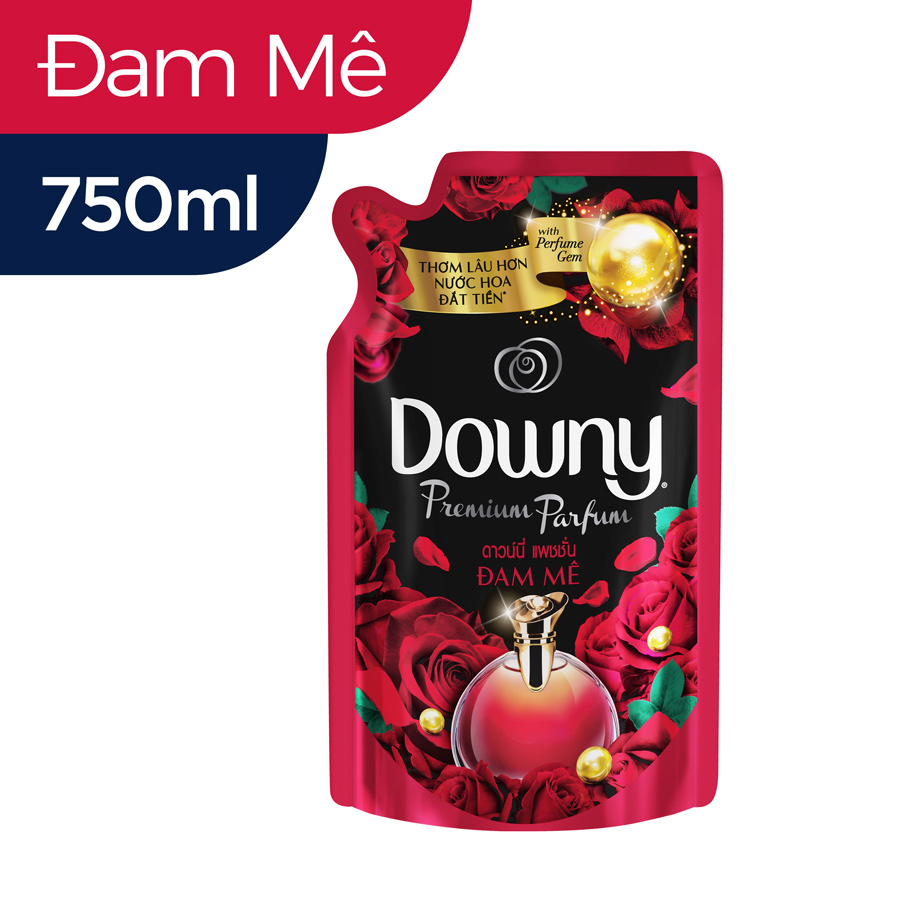 Nước Xả Vải Downy Đam Mê Dạng Túi (750ml/Túi)