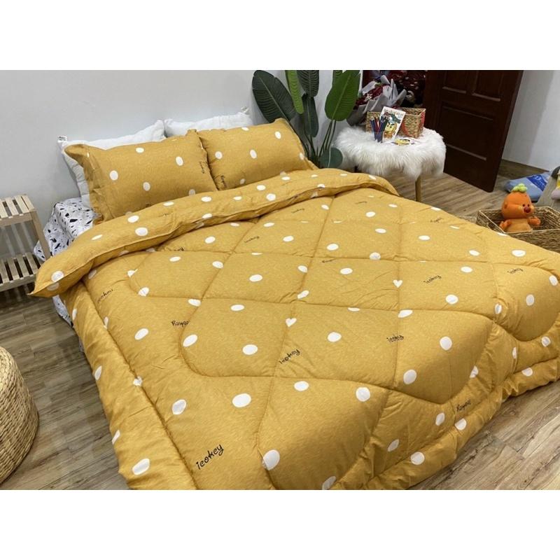 Bộ cotton poly trần phao, vải mềm mát.
