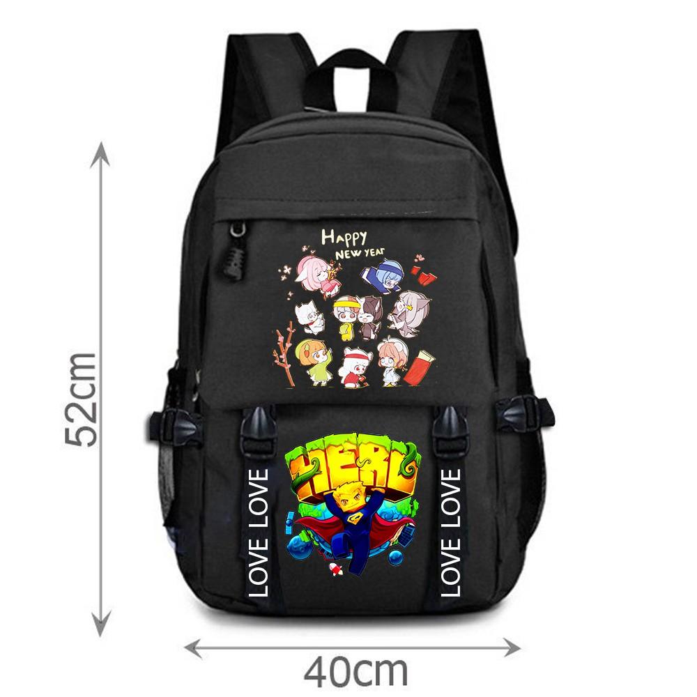 BST balo in hình HERO TEAM nhiều mẫu độc đẹp giá tại xưởng