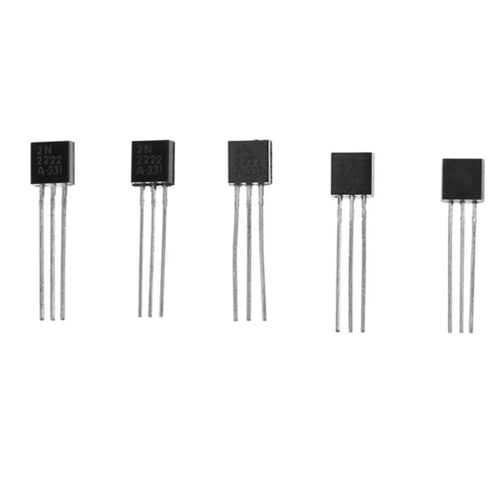 Hot Sale 100 Pieces 2N2222 2N 2222 to-92 NPN 40V 0.8A Transistor
