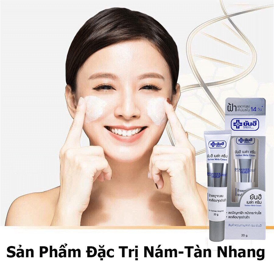 Kem Thoa Nám Tàn Nhang Đồi Mồi Yanhee Mela Cream