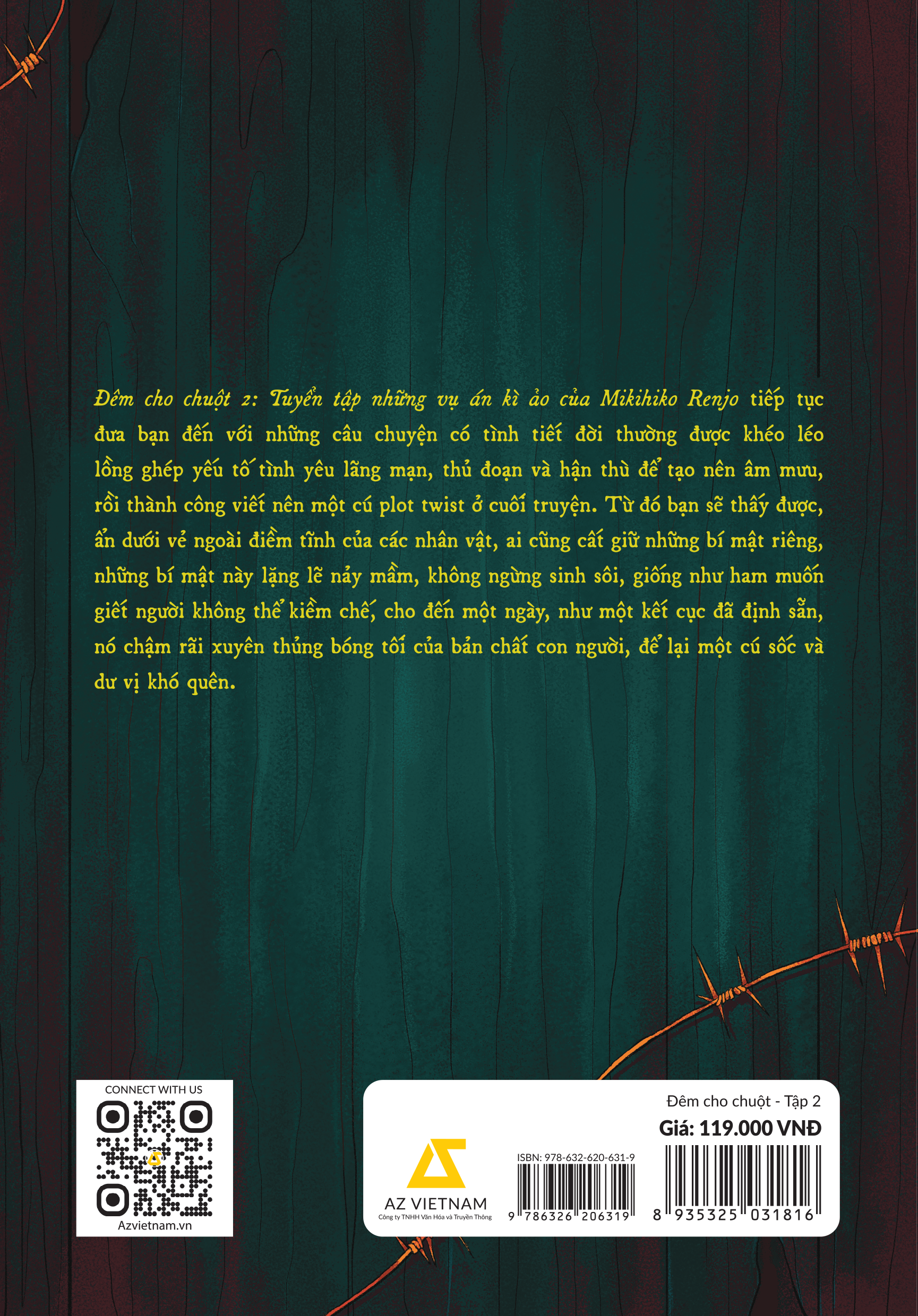 Sách Đêm Cho Chuột: Tuyển Tập Những Vụ Án Kì Ảo Của Mikihiko Renjo