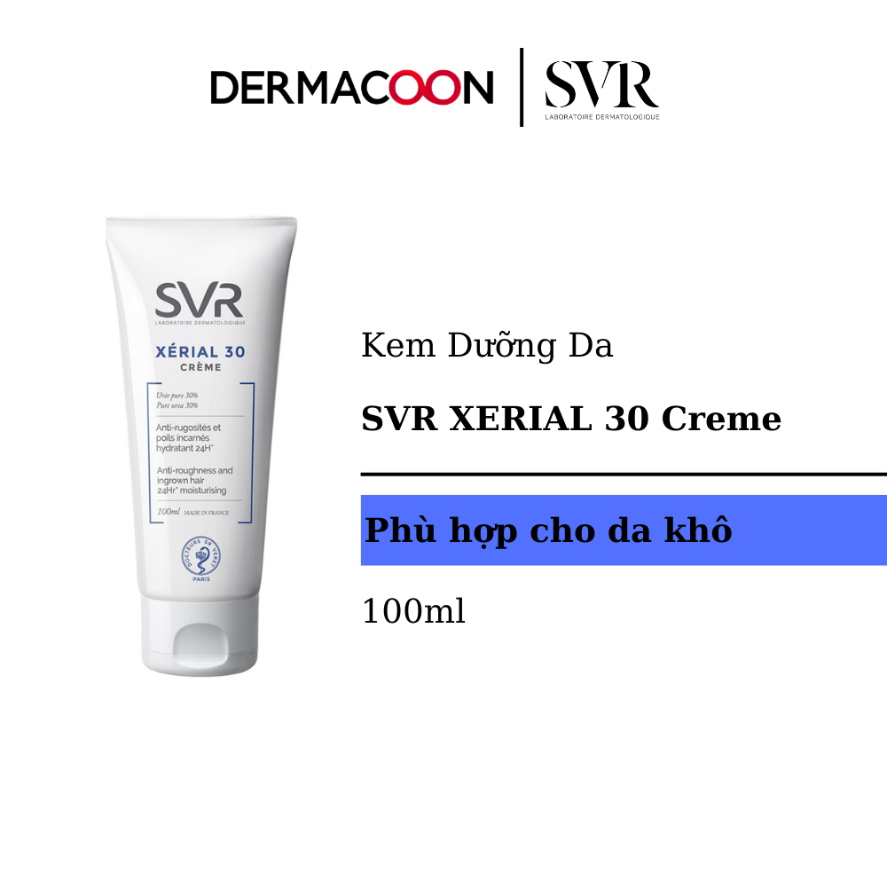 Kem Dưỡng Da, Giữ Ẩm Dành Cho Da Rất Khô Và Da Thô Sần SVR XERIAL 30 Creme 100ml