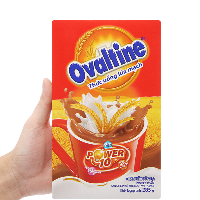 Bột Cacao Lúa Mạch Ovaltine - Hộp 285g
