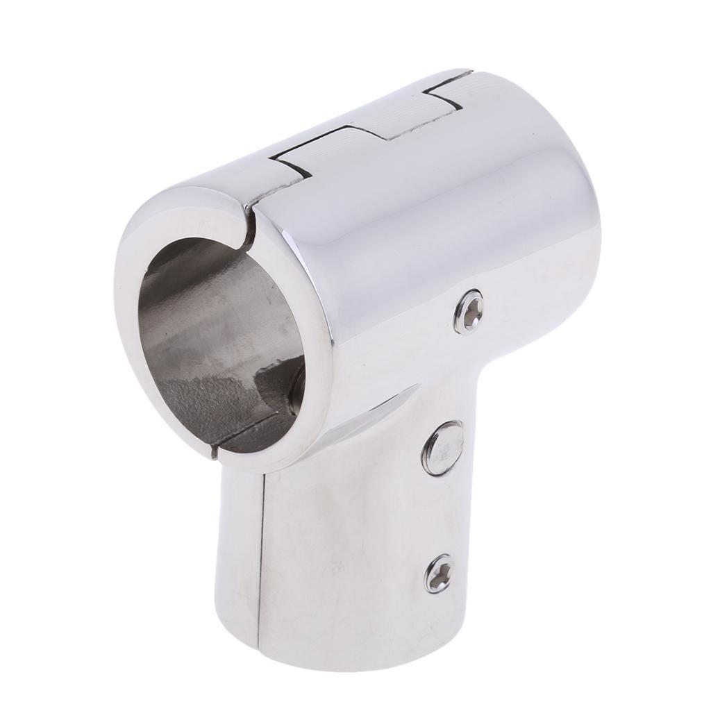 2Pcs 25mm  Handrail Fitting 316 Stainless Steel Hardware