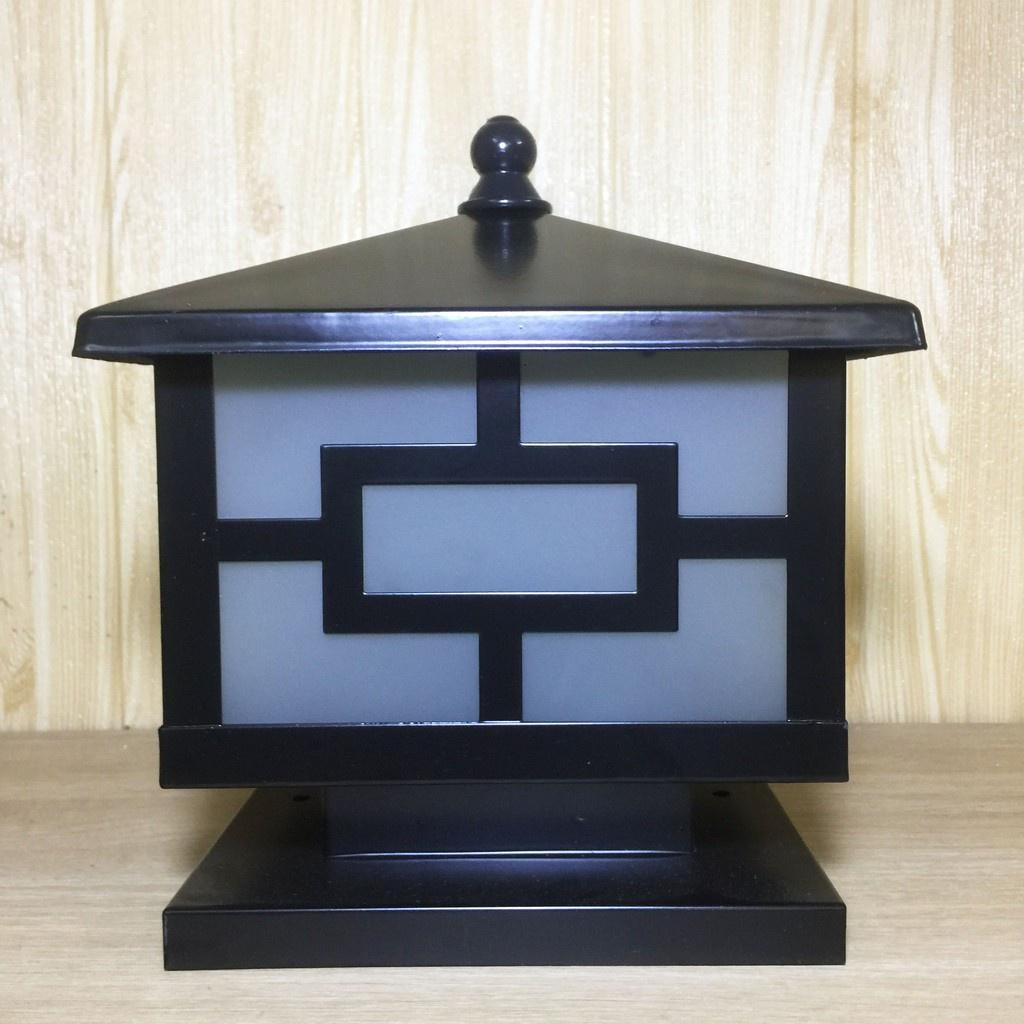 Đèn cổng trang trí sân vườn độc đáo - kèm bóng Led chuyên dụng