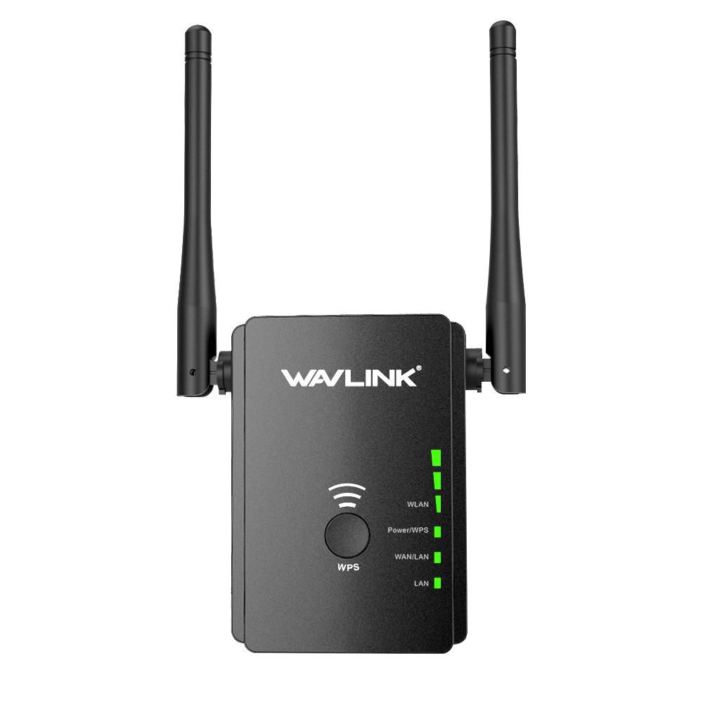 Bộ khuếch đại tín hiệu WiFi wavlink lặp lại không dây 300Mbps với cổng mạng kép Hai ăng-ten bên ngoài