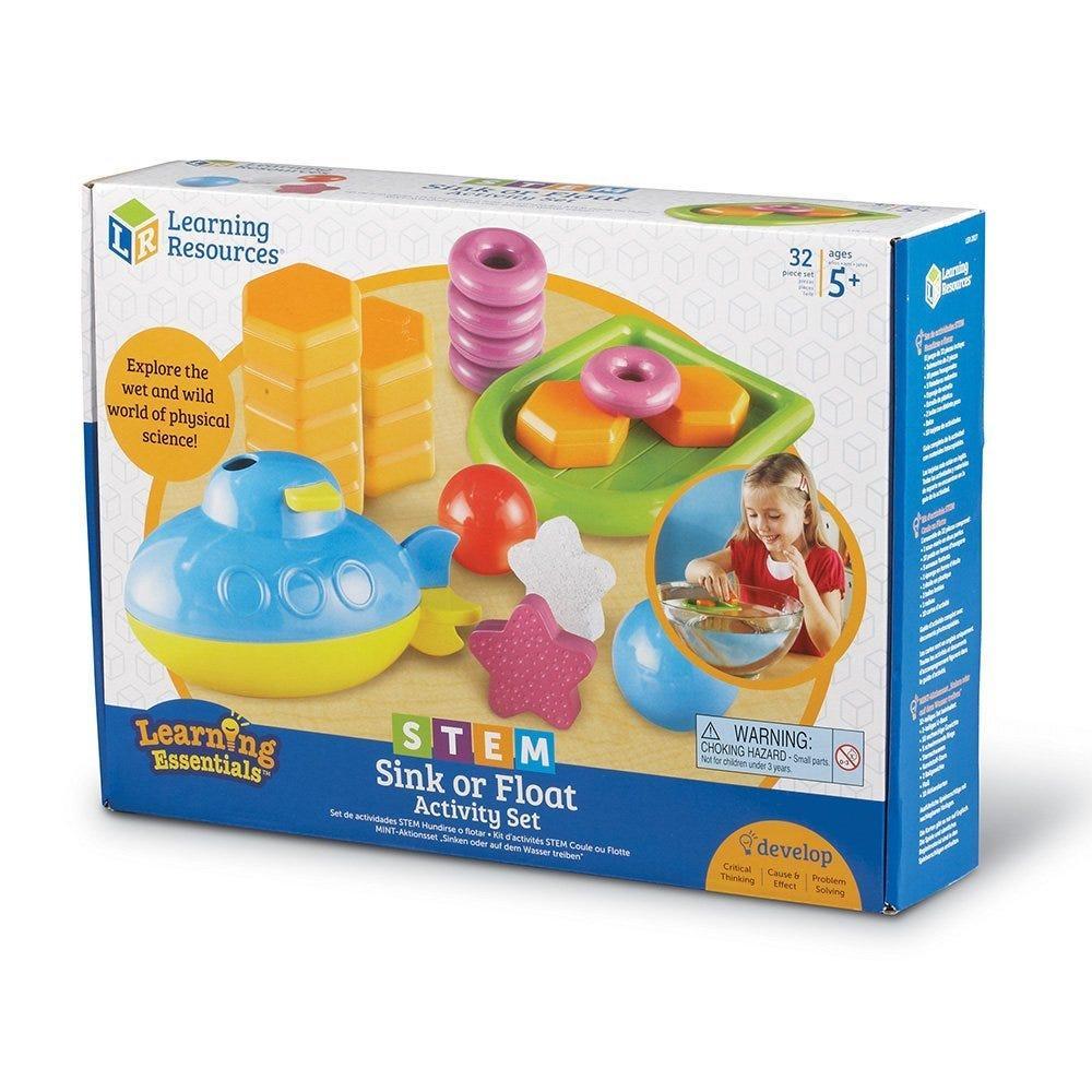 Learning Resources Bộ hoạt động STEM Nổi hay chìm - STEM Sink or Float Activity Set