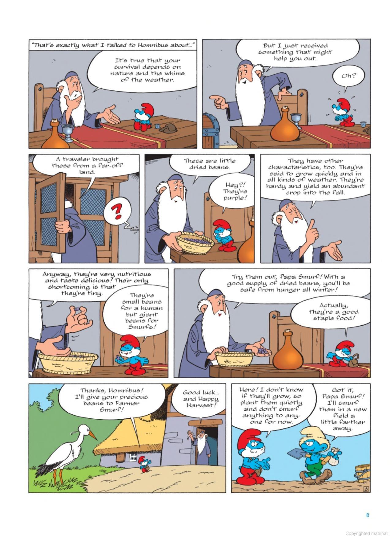 Sách ngoại văn: The Smurfs Tales Vol. 11 - The Smurfs And The Purple Beans And Other Stories
