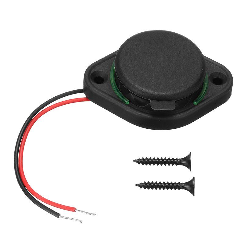 1PC 5V 3.1A Cổng kép Cổng USB Chỉ báo LED cho điện thoại thông minh Sạc nhanh cho các bộ phận đầu ra bộ sạc tự động 12V 24V