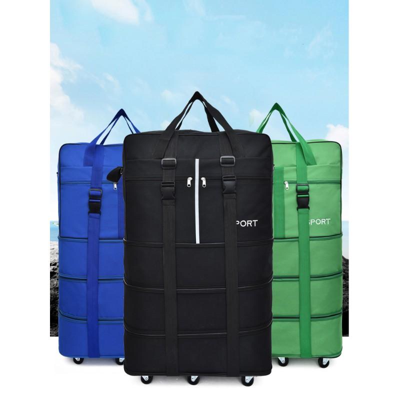 Vali du lịch xếp gọn 4 tầng Oxford Fashion 82x28x48cm - AsiaMart