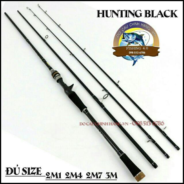 Cần lure Hunting Black 2ngọn cần bạo lực