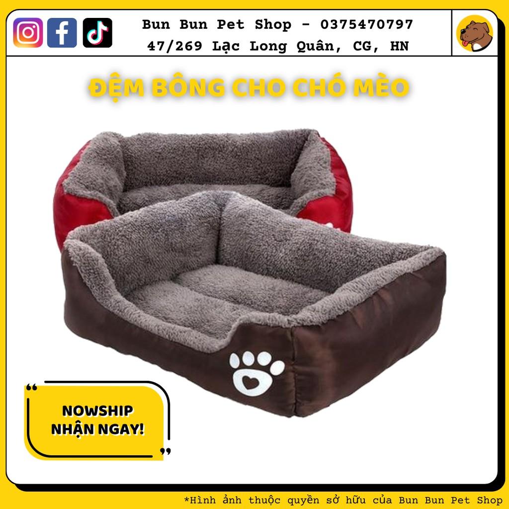 Đệm bông ấm áp cho cún miu