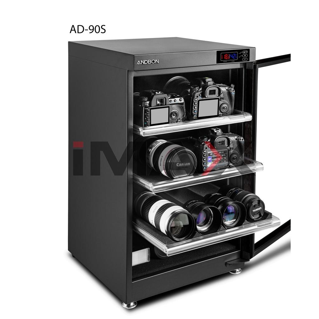 Tủ chống ẩm 90 lít, Andbon AD-90S-(New model 2022), Hàng chính hãng