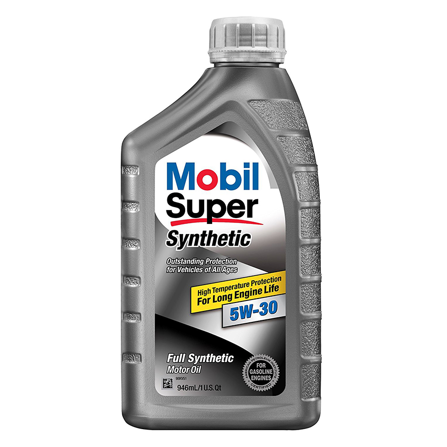 Nhớt Tổng Hợp Mobil Super 5W30 Full Synthetic Motor Oil (946ml)