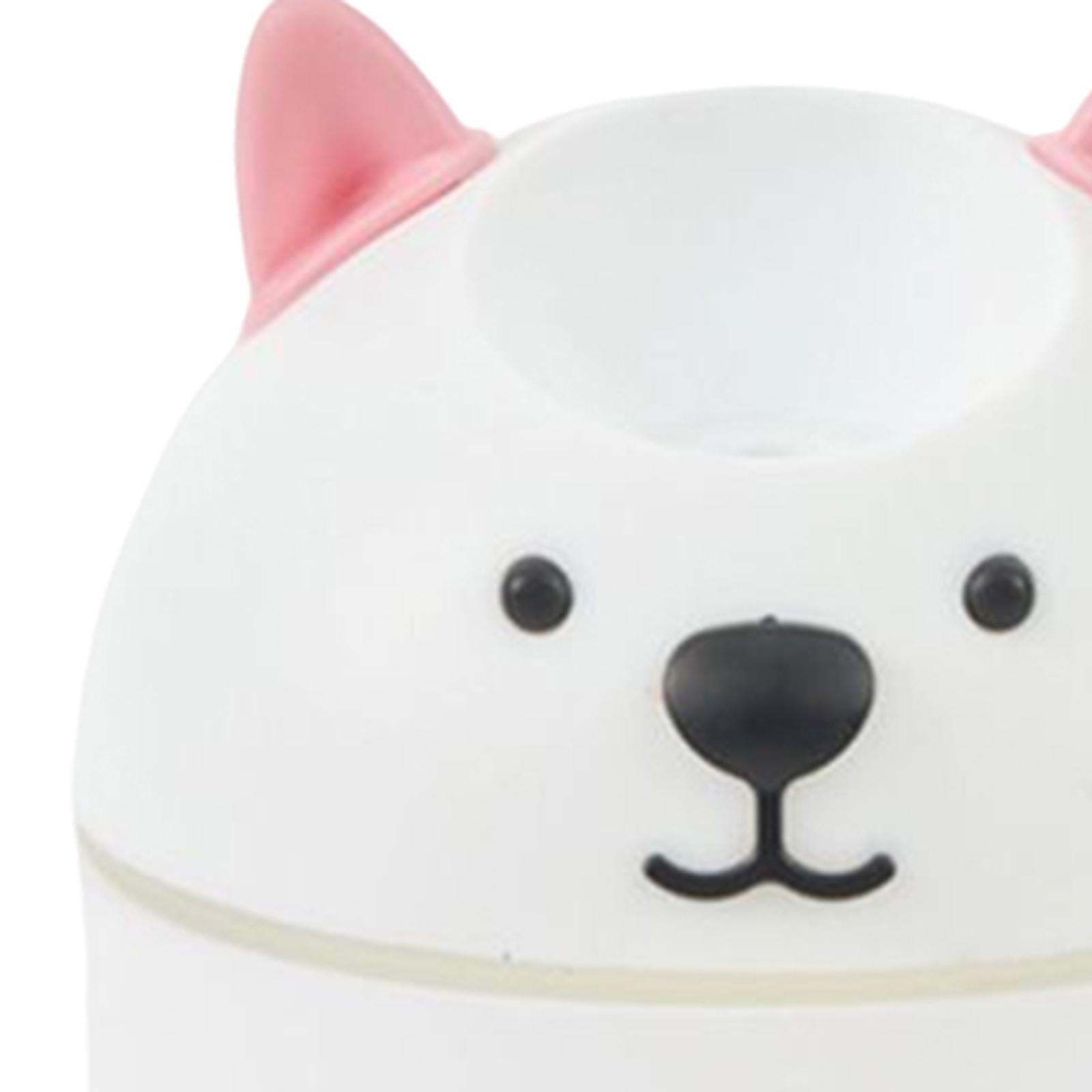Electric Mist Humidifier Essential Diffuser for Kid Nursery Baby Room Car White