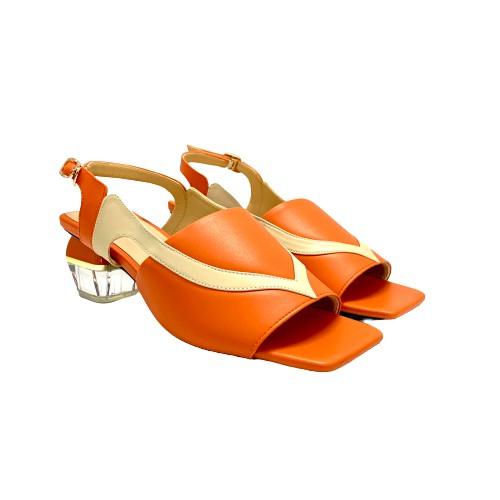 Sandal gót vuông nữ Calila JM JSD20003