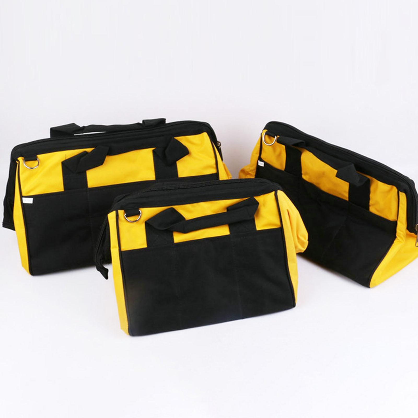 Multifunctional Tool Pouch with Zipper Car Repair for Carpenters Electrician