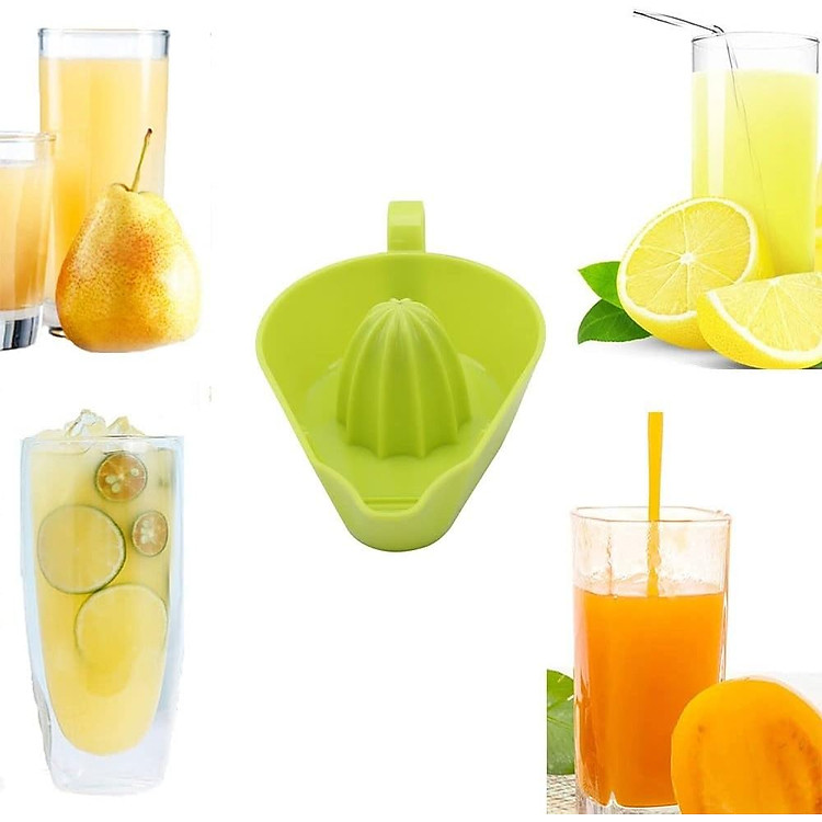 Dụng Cụ Vắt Cam Chanh Bằng Nhựa Cầm Tay Tiện Dụng Dễ Vệ Sinh Lau Chùi Giao Màu Ngẫu Nhiên