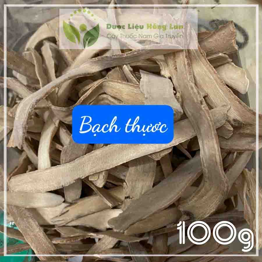 100gram Bạch thược sắt lát vị thuốc bắc khô sạch