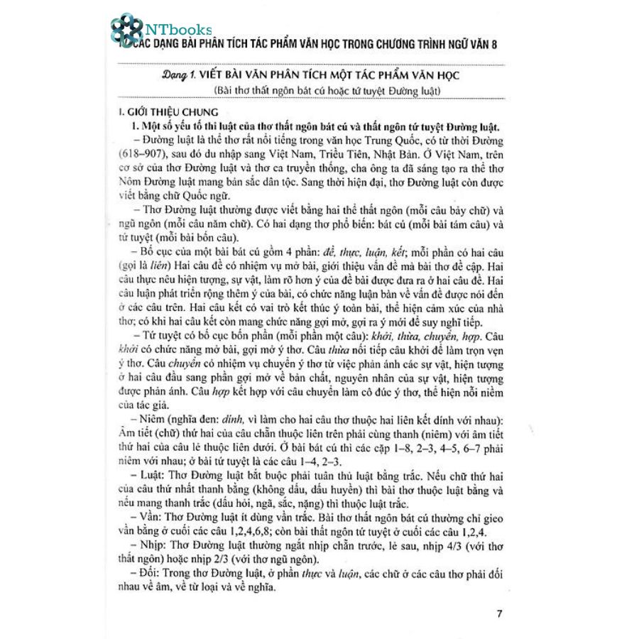 Sách Hướng Dẫn Viết, Nói Và Nghe Các Dạng Văn Lớp 8 Tập 2 - Dùng Chung Cho Các Bộ SGK Hiện Hành