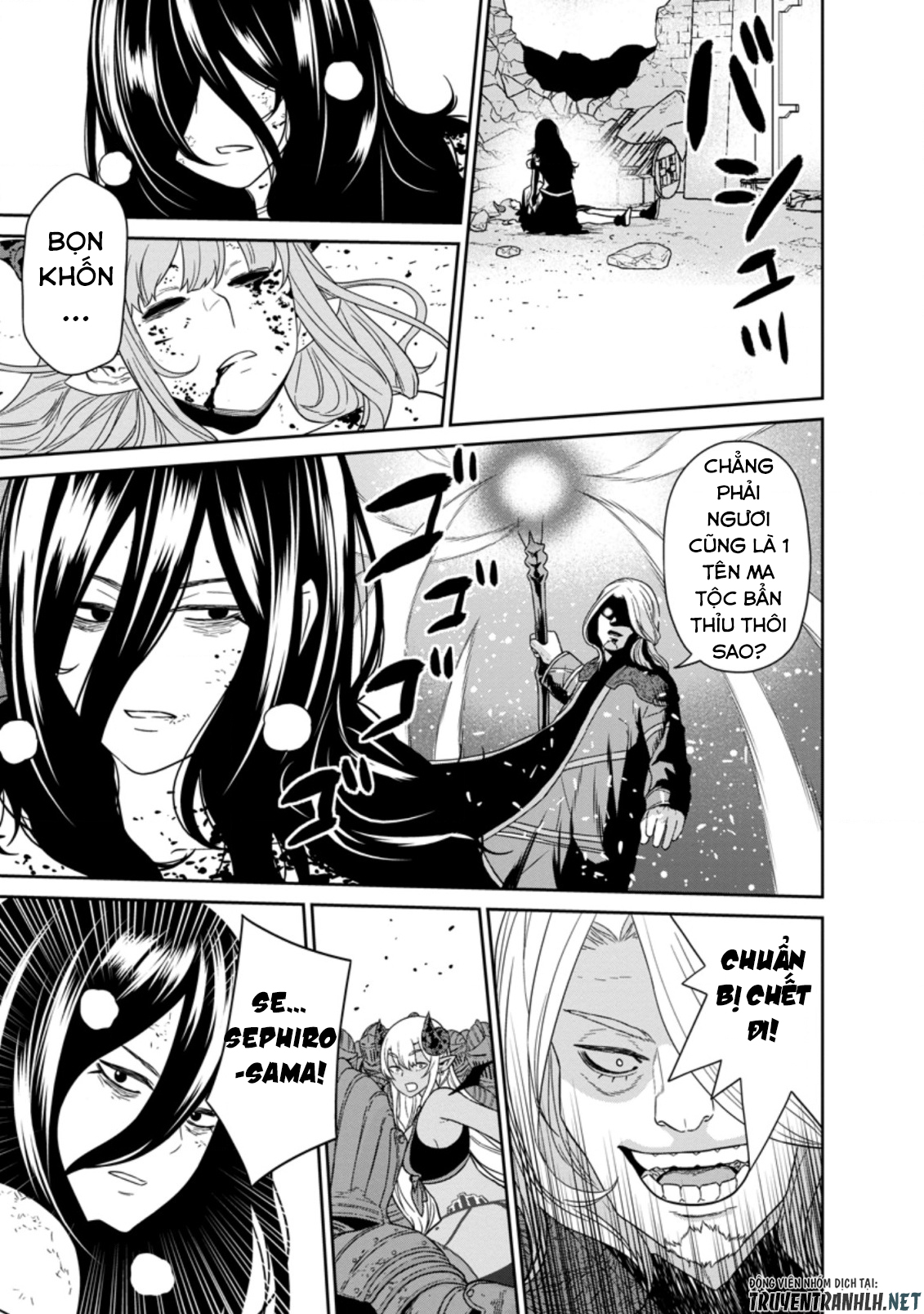 pháp sư mạnh nhất quân đội ma vương hoá ra là con người chapter 18.2 12