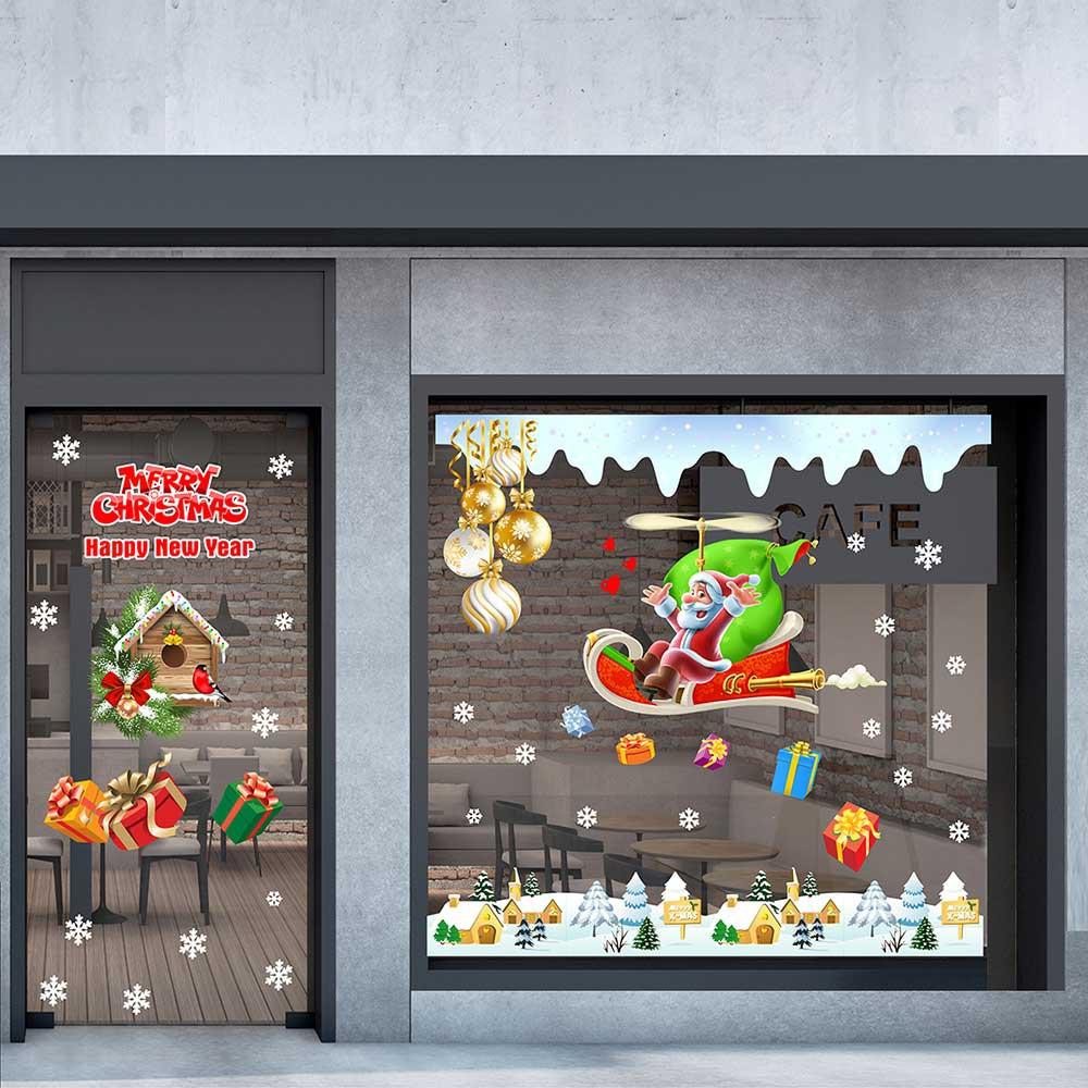DECAL TRANG TRÍ NOEL 2021 COMBO SỐ 45