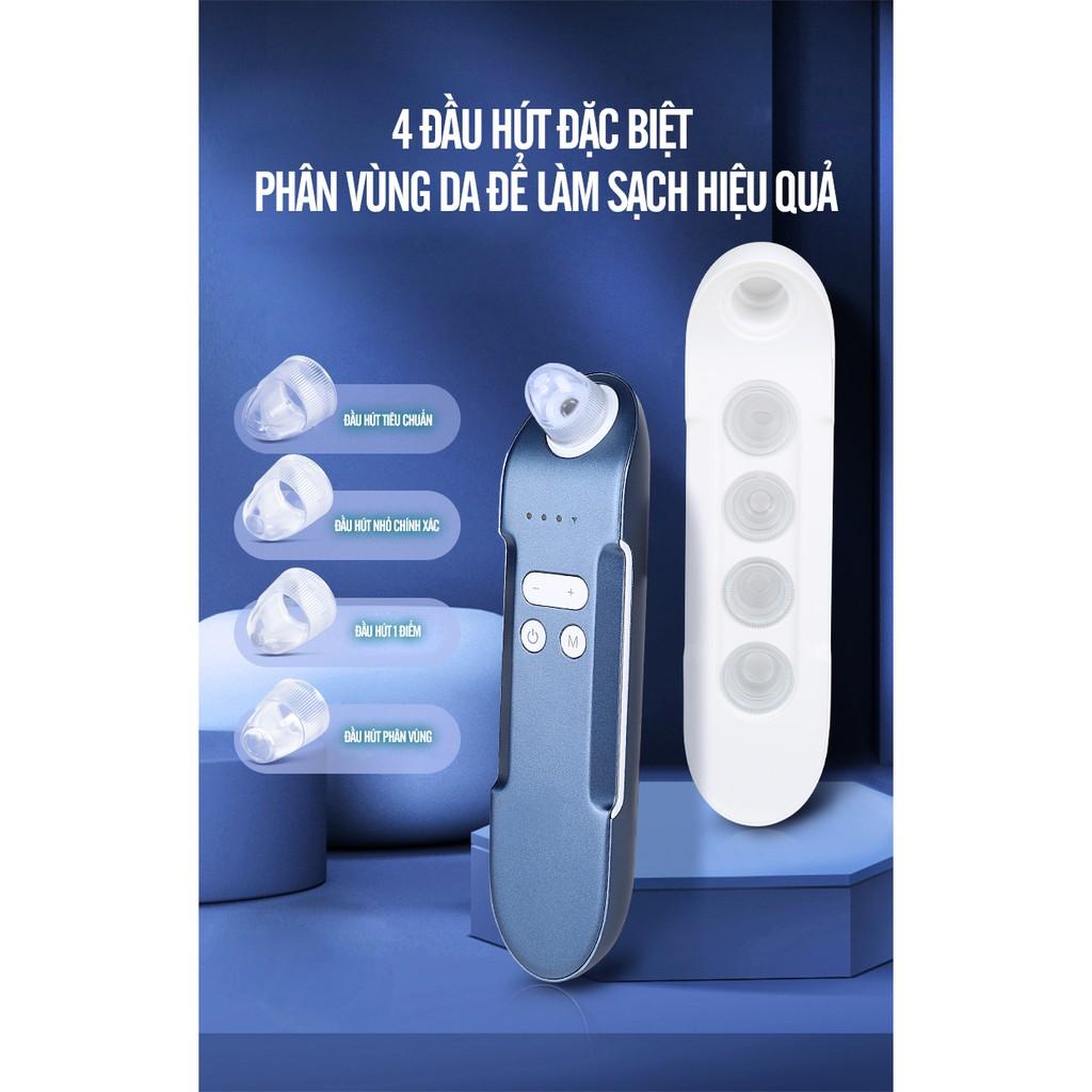 Máy Hút Mụn mini cầm tay Công Nghệ Mới siêu mạnh KSKIN KD803P (bản camera) 4 Đầu Hút