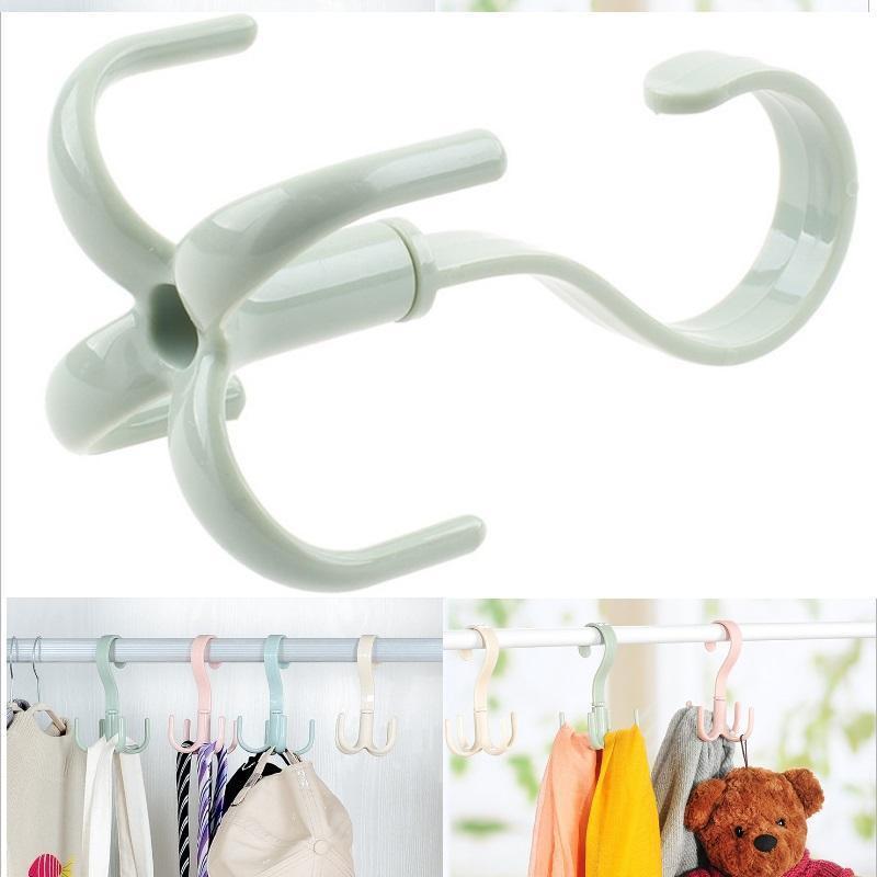 Móc nhựa xoay 4 chấu tiện dụng