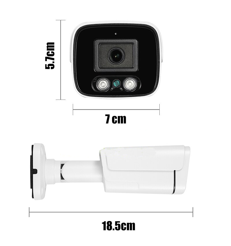 Camera thân sắt ngoài trời, 4IN1 chuẩn HD 1080p