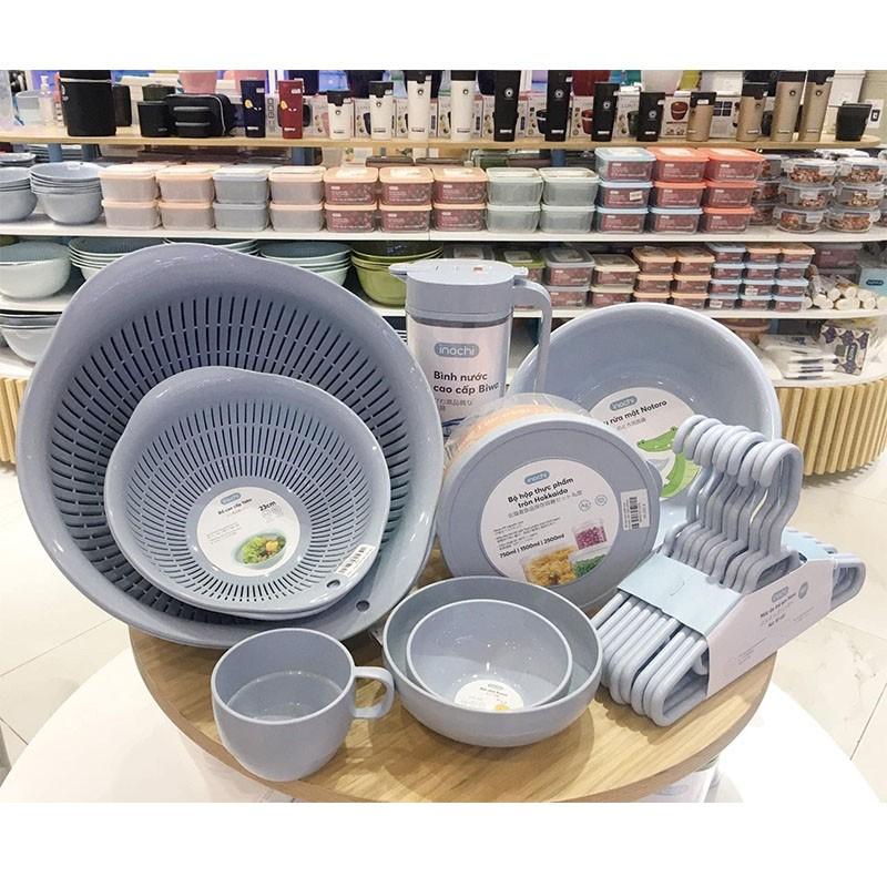 Bộ Chậu Rổ Đa Năng Rửa Rau, Đựng Hoa Quả, Thực Phẩm Yoko Chuẩn Nhật Bản Zise 23 - 30 - 35cm.