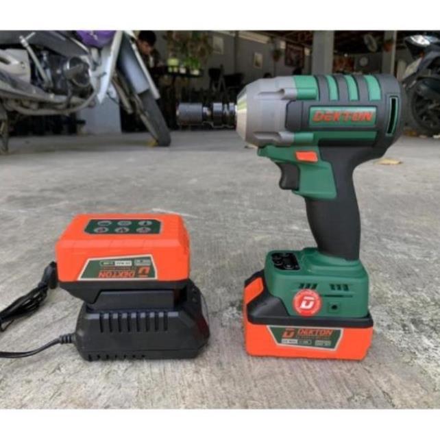 Máy Siết Bulong Pin 21V không chổi than Dekton DK-IW2140