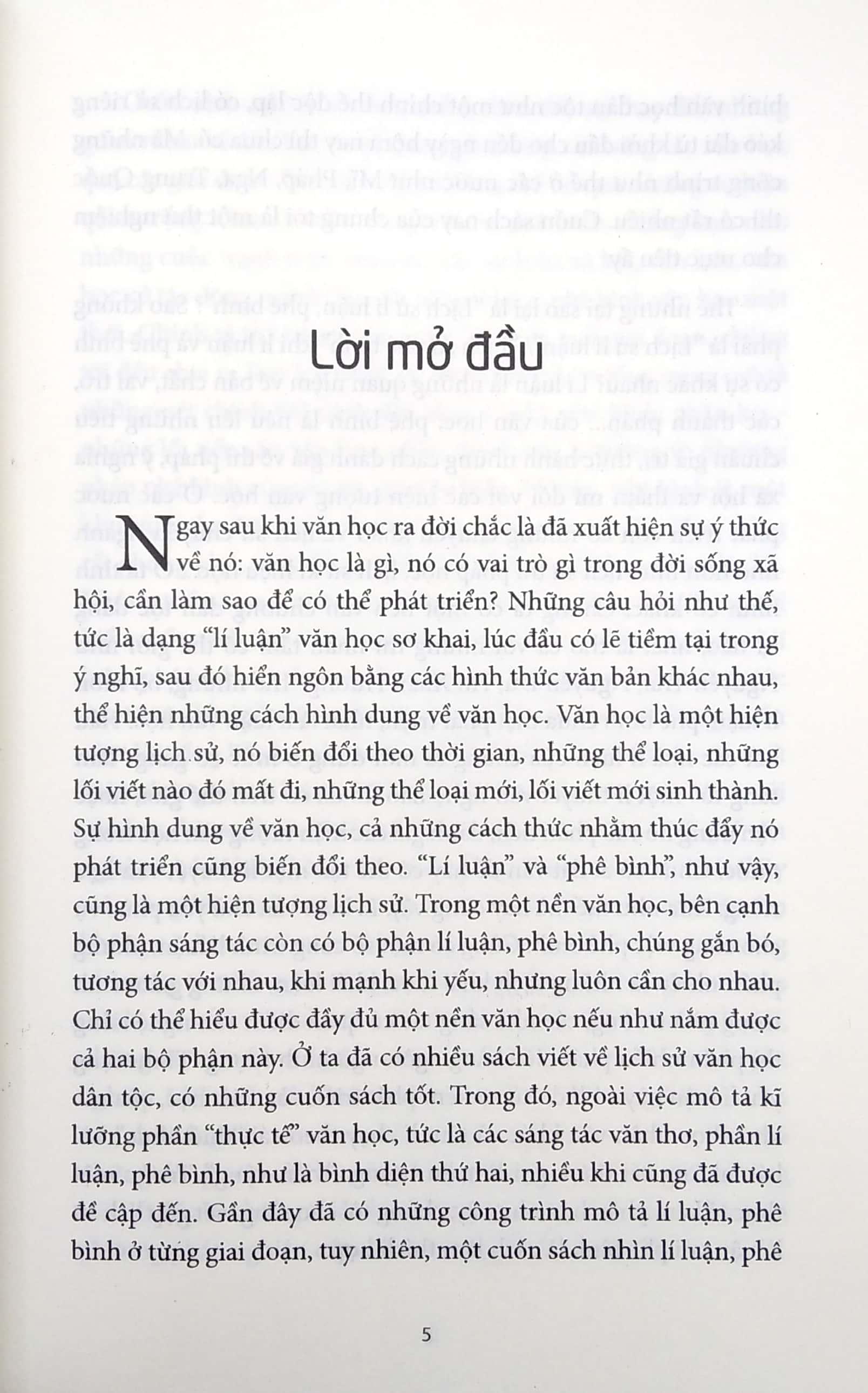 Lịch Sử Lí Luận Phê Bình Văn Học Việt Nam Từ Khởi Đầu Đến Hết Thế Kỉ XX